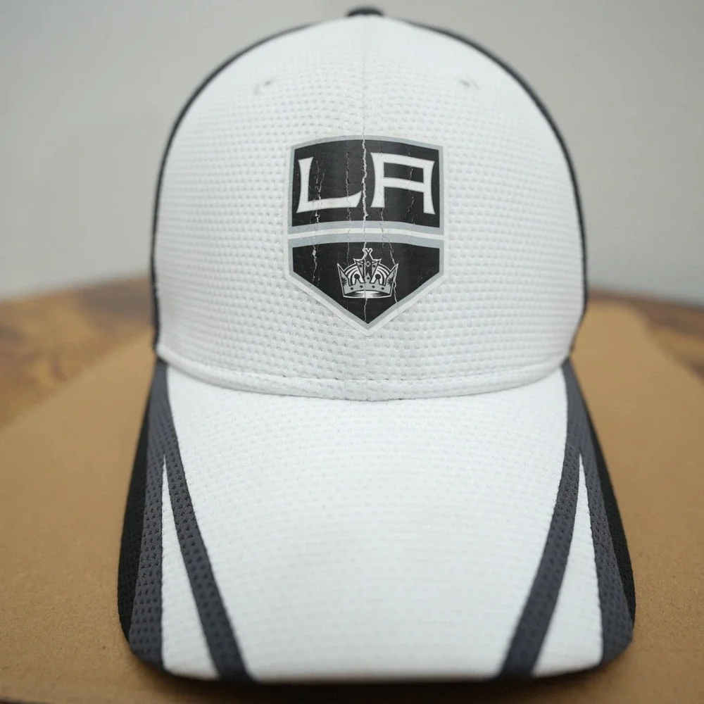 LA  Kings New Era 39 Thirty NHL Vintage Hockey Collection Fitted M/L‎ Cap NHL